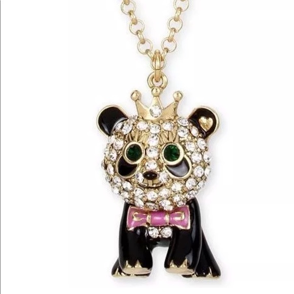 Betsey Johnson Jewelry Betsey Johnson Panda Pendant